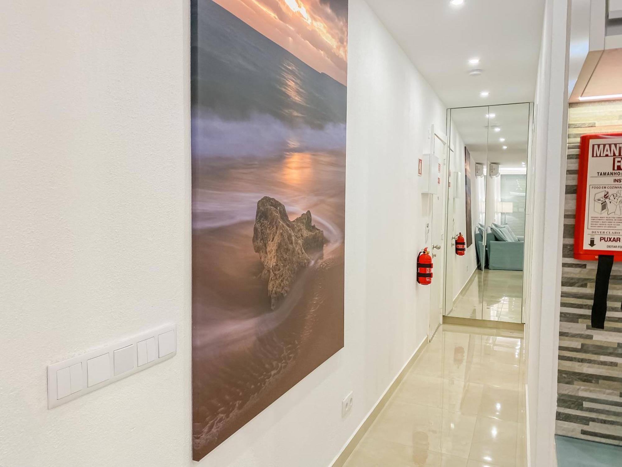Luxury 2 Min Beach With Balcony, Ocean View, Wifi, Ac, Smarttv Portimao Ngoại thất bức ảnh